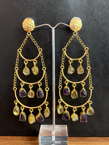 Gold Luxe Earrings #26