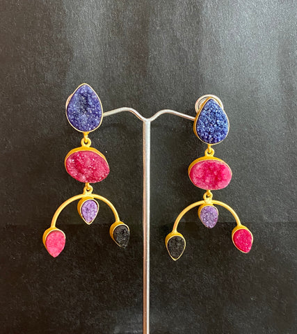 Taboo Fashion - Gold Luxe Earrings #10