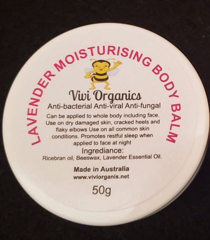 Vivi Organics - Body Balm - Lavender Moisturising
