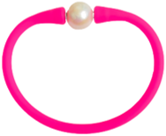 Maui Bracelet - Freshwater Pearl - Neon Pink