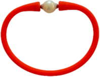Maui Bracelet - Freshwater Pearl - Red Coral